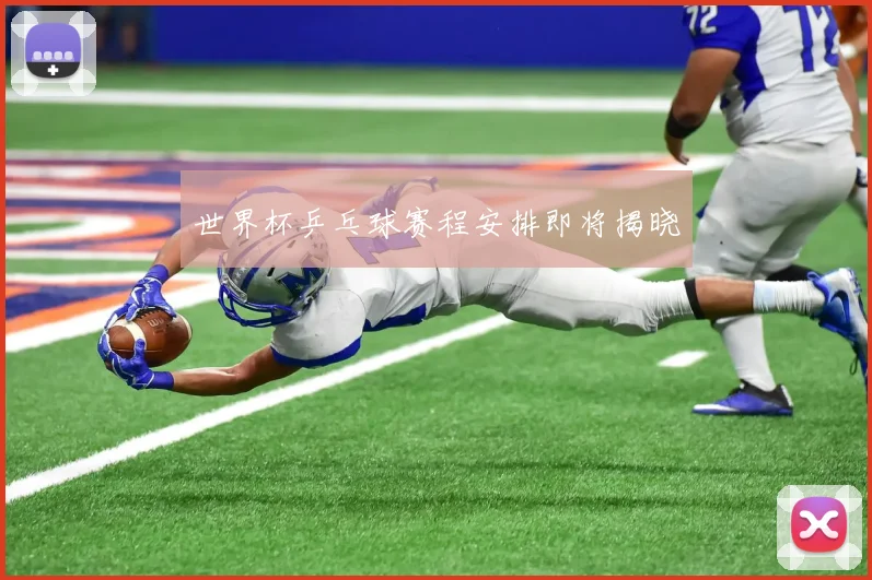 世界杯乒乓球赛程安排即将揭晓